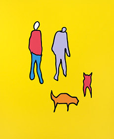 Dog Walkers (Shortlisted by The Royal Academy of Arts)