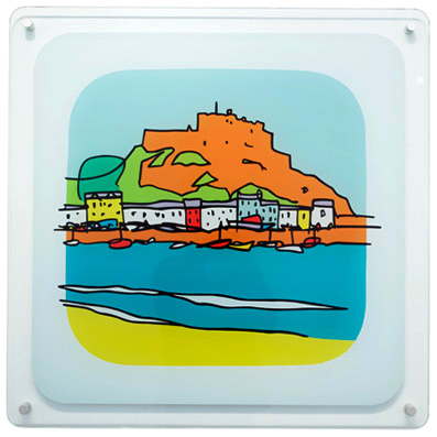 Gorey (on glass) by Matt Falle