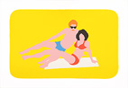 70's Sunbathers-by-Matt-Falle