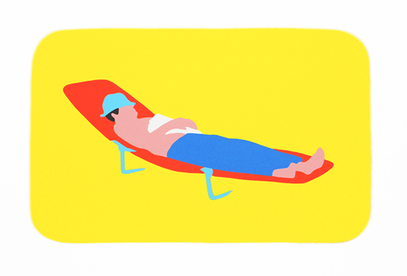 Sunbed Snooze by Matt Falle